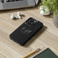 Be Still and Know Black iPhone Case