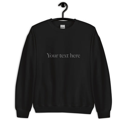 Adult Custom Unisex Sweatshirt