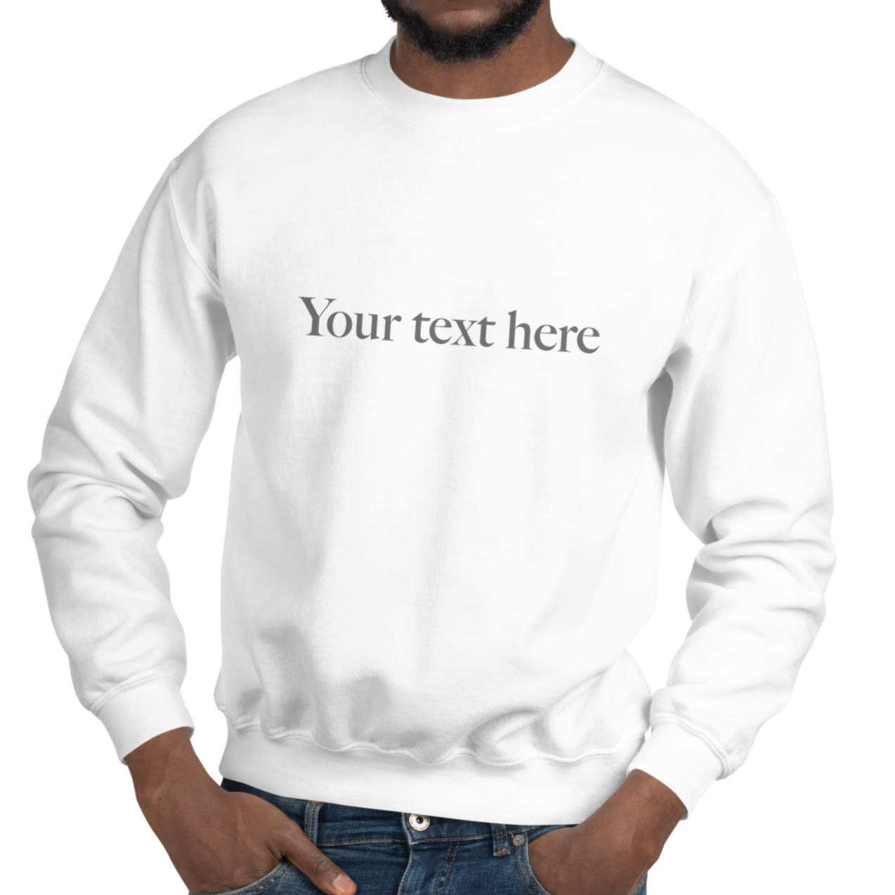 Adult Custom Unisex Sweatshirt