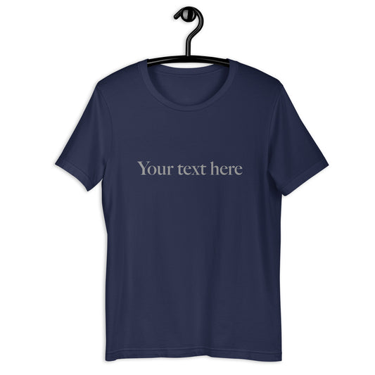Adult Custom Unisex T-shirt
